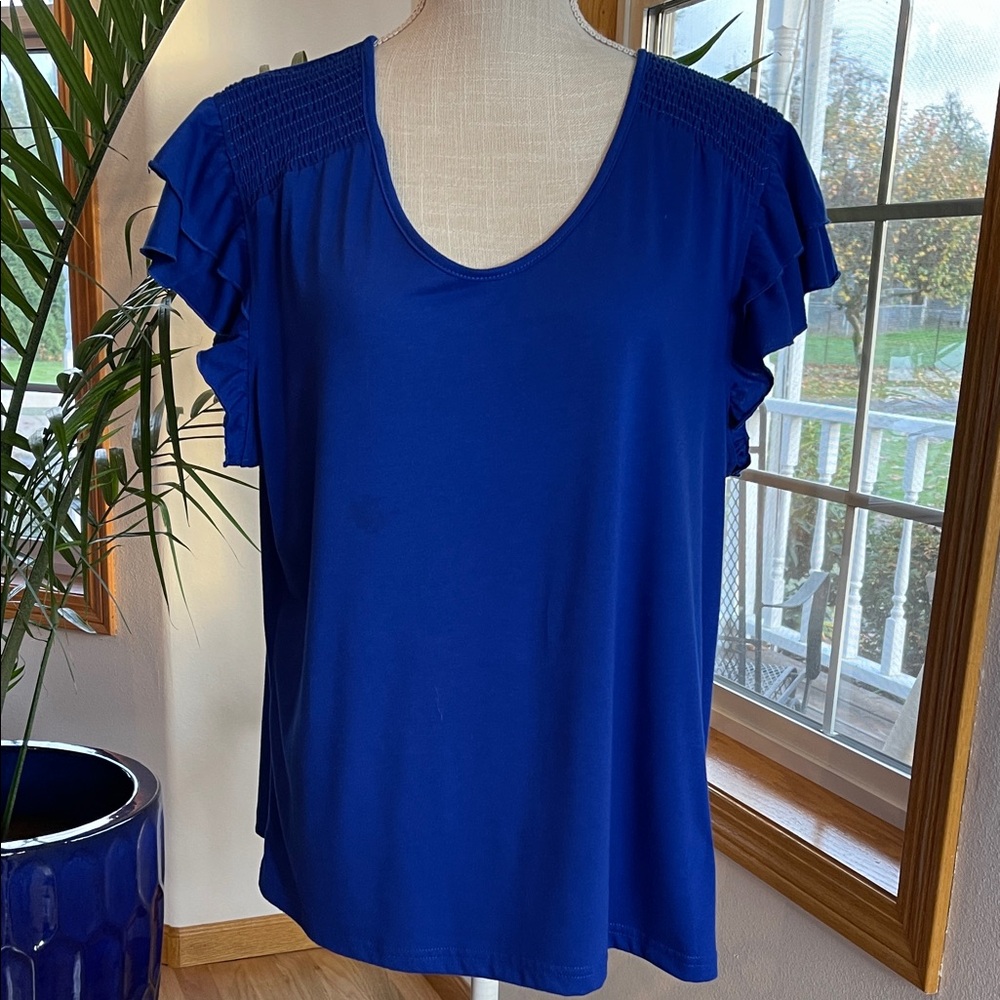 Blue Women's Top